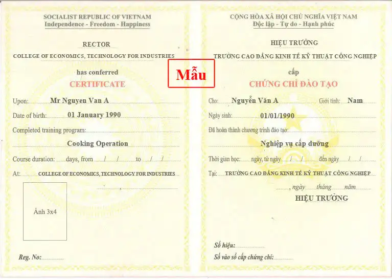 Nghiệp Vụ Cấp Dưỡng – Bảo Mẫu